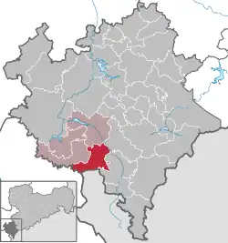 Eichigt na mapě