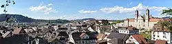 Einsiedeln s klášterem