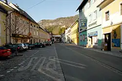 Hlavní náměstí v Bad Eisenkappel