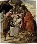 El Greco: Pohřbívání Krista