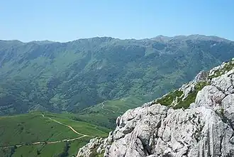 Hornatá krajina v Asturii