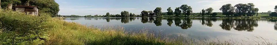 Labe v Horních Počaplech