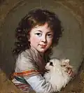 Élisabeth Vigée-Lebrun (1755–1842): Portrét Elisabeth Isabella Mniszech, 1797