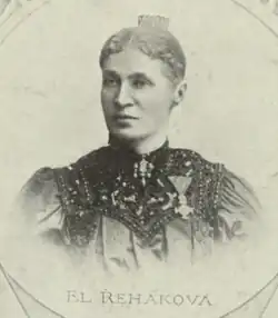 Eliška Řeháková (cca 1890)