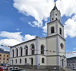 Kostel ve městě Elsterberg