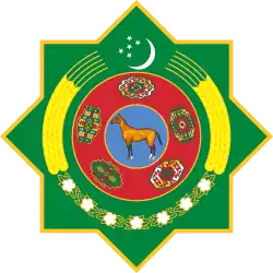 znak Turkmenistánu