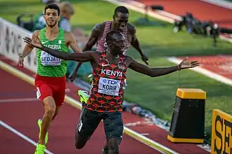 Korir v roce 2022