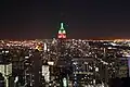 Empire State Building v noci