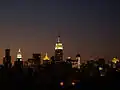 Empire State Building v noci
