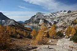 Krajina jezer The Enchantments.