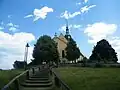 Pohled od hlavního schodiště