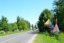 Vjezd do Šacku