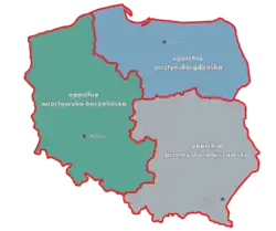 Eparchie Vratislav-Koszalině na mapě