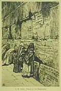 Kotel (Zeď nářků), 1910