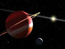 Malířova představa Epsilon Eridani b