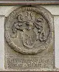Erb Choryňských z Ledské z roku 1573