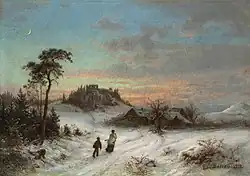 Zimní krajina (1872)