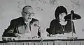 Ernst Jandl a Friederike Mayröckerová roku 1974 ve Vídni