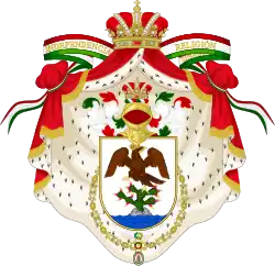 Znak Mexického císařství v Guatemale (1822–1823)