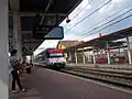 Nástupiště železniční stanice