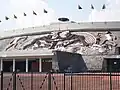 průčelí Olympijského stadionu