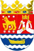 Jihofinský kraj – znak