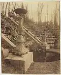 Versailles, Le Parc - 1963, albuminový tisk, 21,6 × 17,8 cm