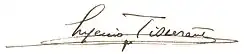 Podpis: Eugène Tisserant