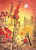 Neznámý občan s červeným baretem, 2002. Autor: Eugene Ivanov