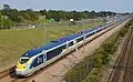 Jednotka řady 374 na britské High Speed 1