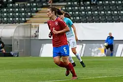 Eva Bartoňová v roce 2018