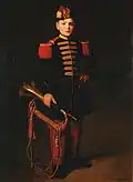Eva Gonzales: Dětský trubač, 1869-1870