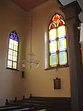 Interiér Evangelického kostela v Šumperku