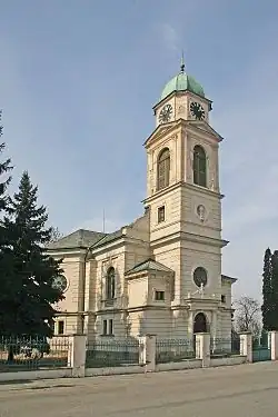 Novorenesanční evangelický kostel, Libice nad Cidlinou (1896)