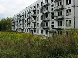 Opuštěná sovětská kasárna v Božím Daru (2012)