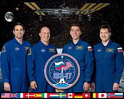 Chamitoff, Reisman, Volkov, Kononěnko