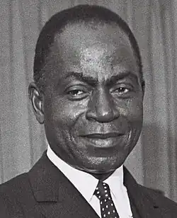 Félix Houphouët-Boigny (červenec 1962)