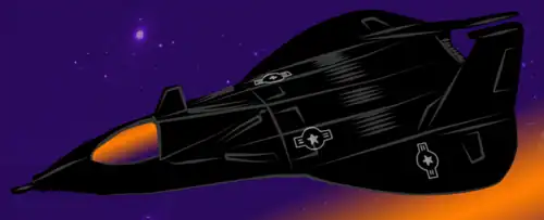 obrázek fiktivního letounu F-19