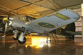 Caproni Ca.313 (B-16), Flygvapnet
