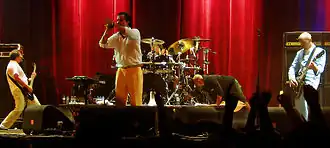 Faith No More při koncertě v Portugalsku roku 2009
