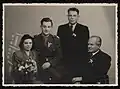 Na svatbě synovce, Žamberk 1947