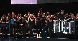 Die Fantastischen Vier během koncertu v roce 2009