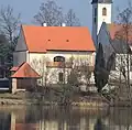 Pohled od Zámeckého rybníka