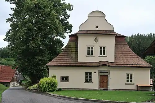 Fara v Roprachticích, filmový hostinec U Trompetra