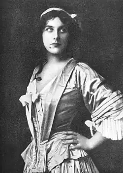 Geraldine Farrar v roli Manon (1922)