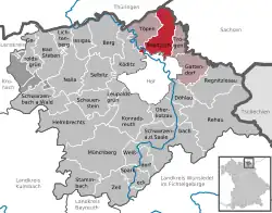 Feilitzsch na mapě