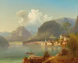 Pohled na Hallstatt