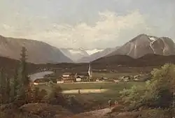 Pohled přes Altausseersee (1883)
