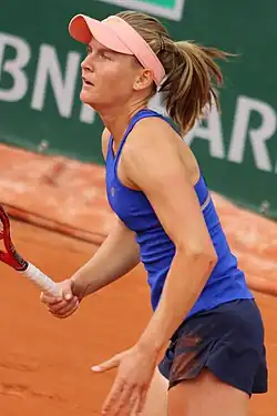 Fiona Ferrová na French Open 2019