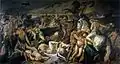Anselm Feuerbach: Boj Amazonek(1873)